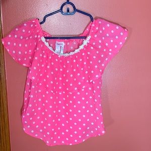 Justice short sleeve blouse (kids)